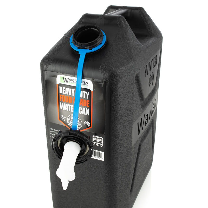 Wavian Water Can Black - 5.8 Gallon (22 Liter), , large image number 2